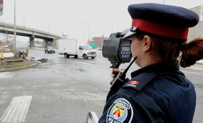 speeding ticket toronto